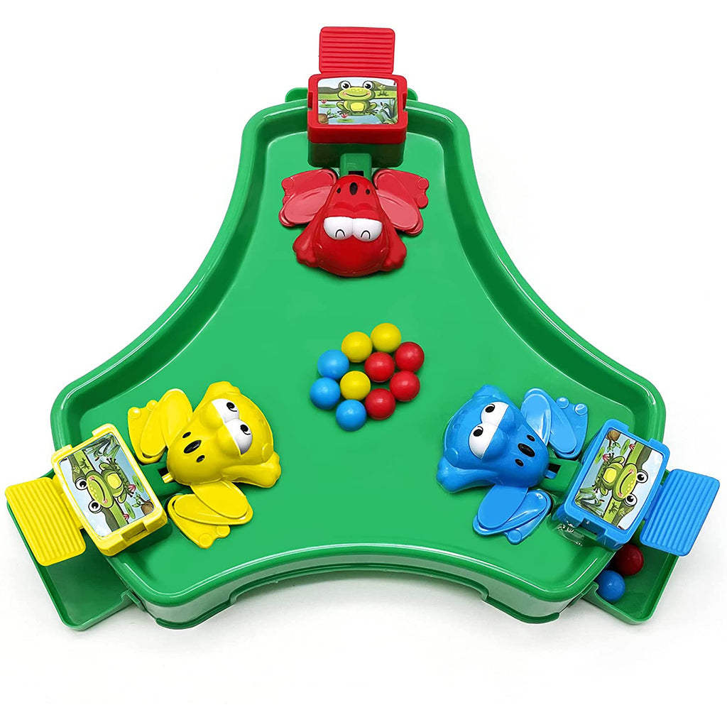 Frogs Game,Hungry Frogs Game Family Hungry Frogs Classic Board Games  User-Friendly Design 