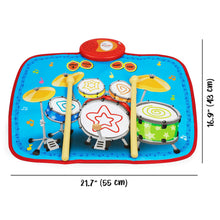 Baby Musical Toy Drum Kit Playmat